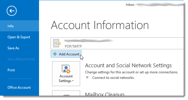 Outlook 2013 te Mail Hesaplarını Yedekleme ve Aktarma
